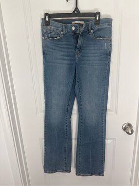 Classic Levi's Women's Light Blue Bootcut Jeans